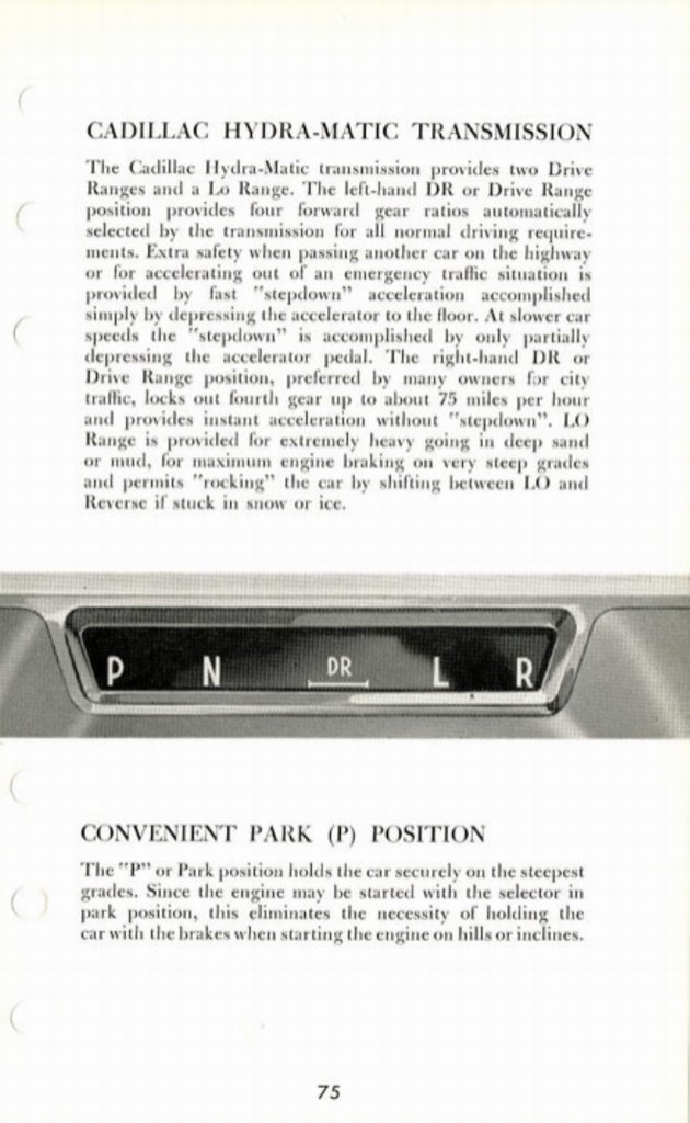 1960 Cadillac Salesmans Data Book Page 50
